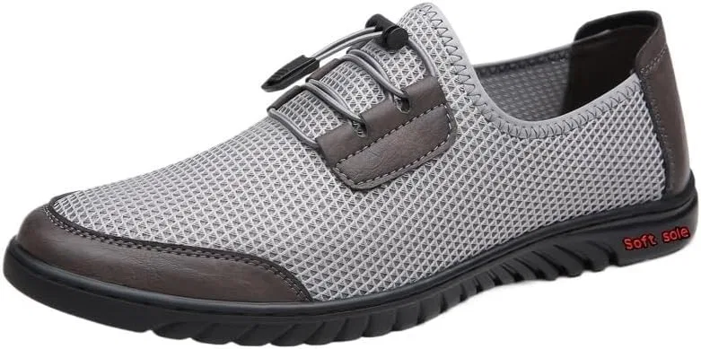 Мокасины мужские повседневные, Loafers & Slip-Ons, Grey DHFIRUFSHLO