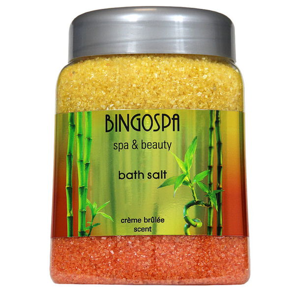 

Соль для ванн с ароматом крем-брюле, 850 г Bingospa Spa & beauty