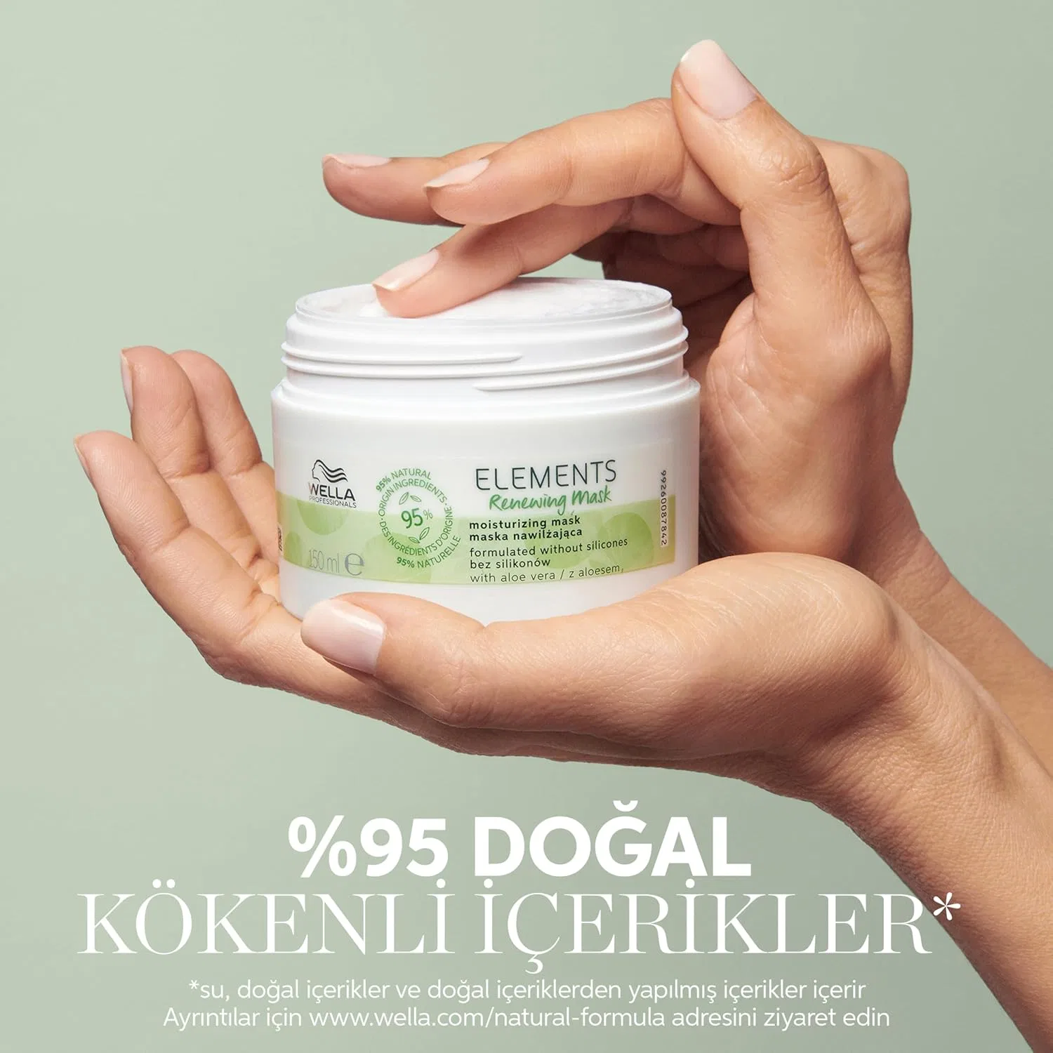 Восстанавливающая маска для волос WELLA Elements, 150 мл Wella Professionals — фото 2