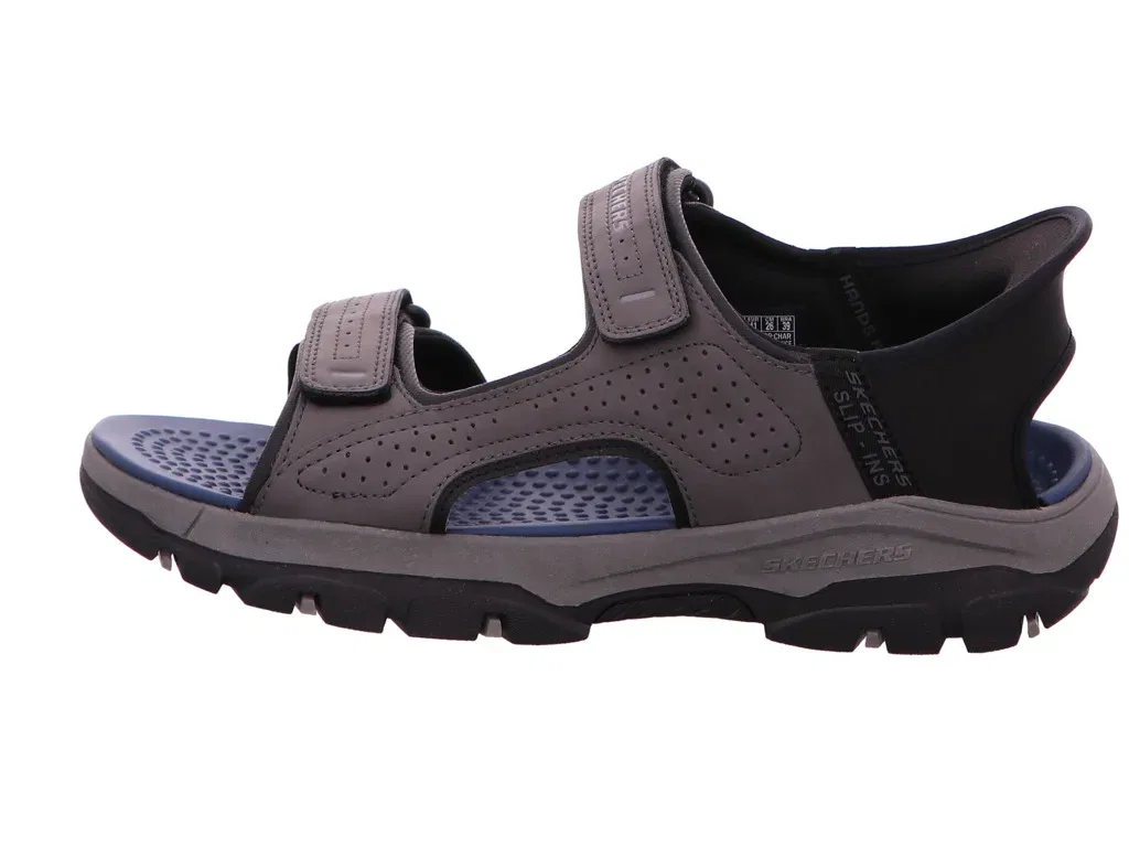 Сандалии Skechers, серый — фото 3
