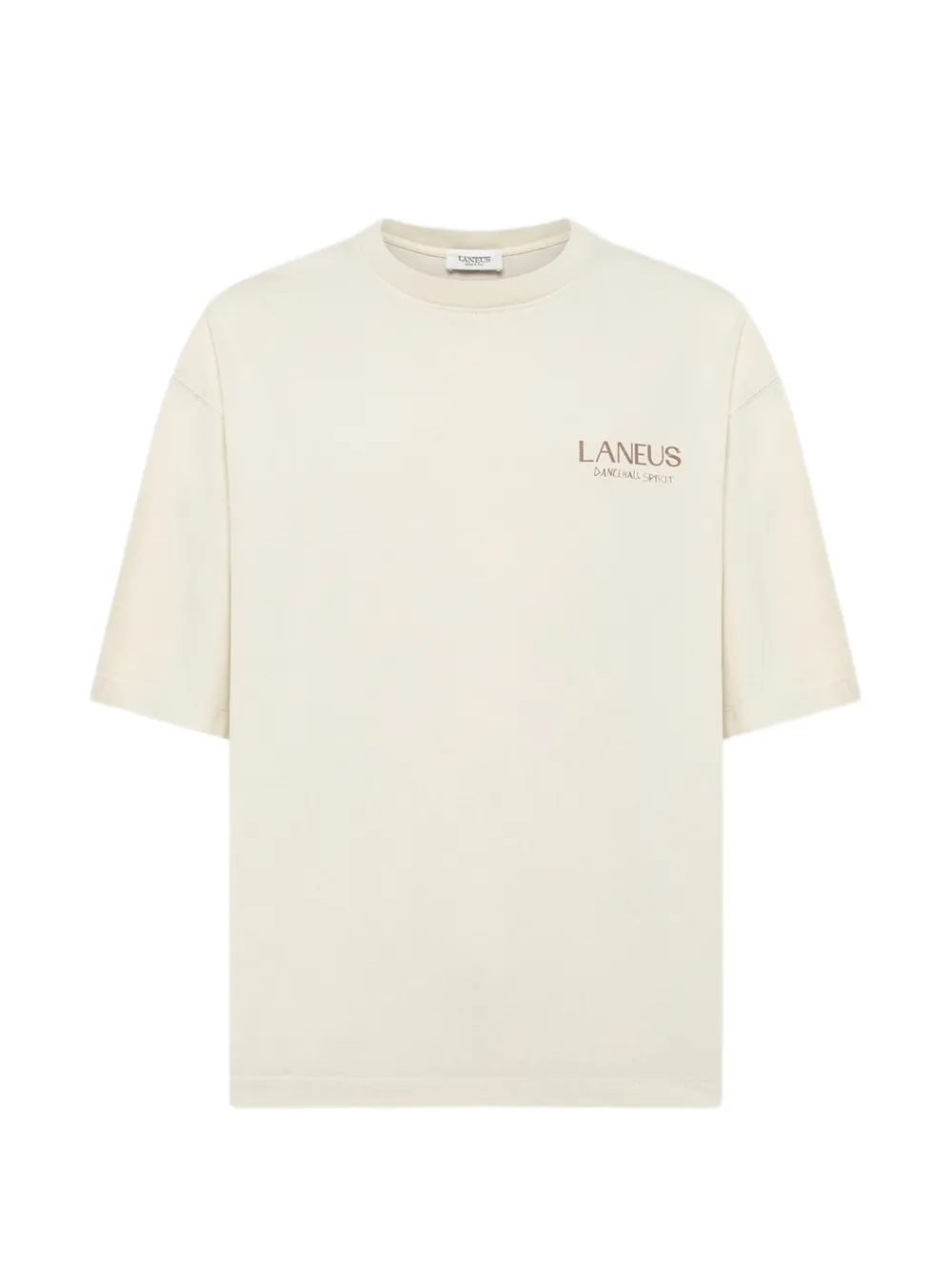 

Футболка с логотипом Laneus, бежевый