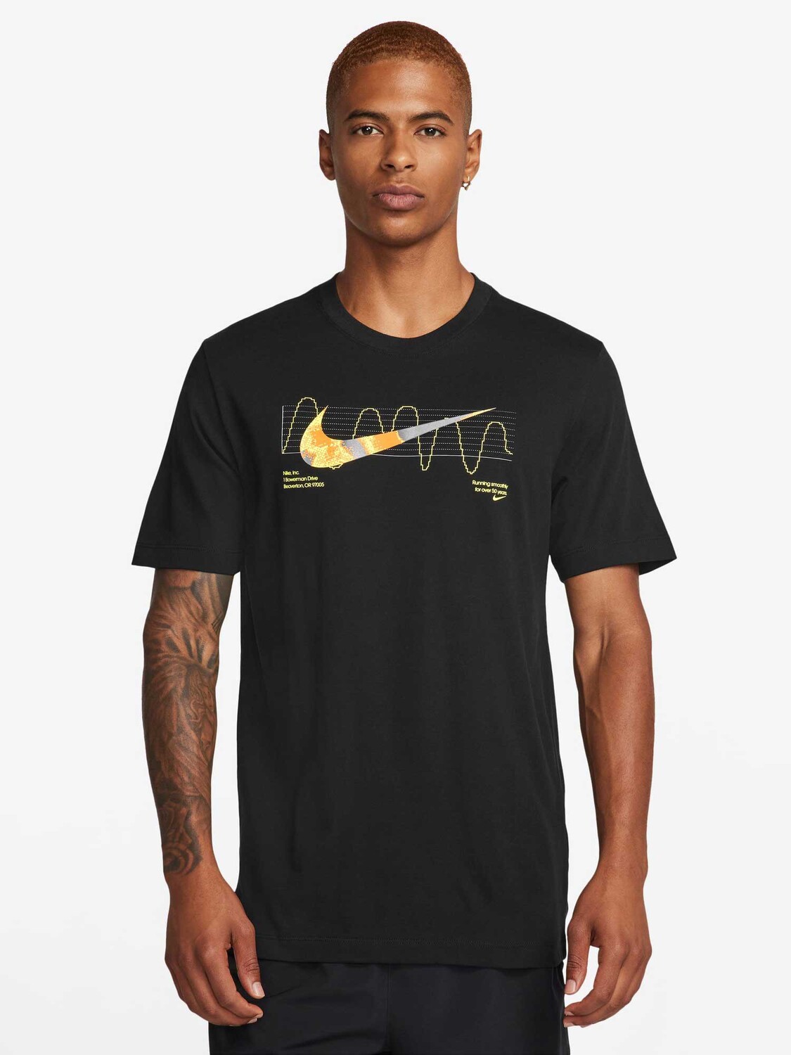 

Футболка Nike M NK DF TEE IYKYK RUN SU24, черный