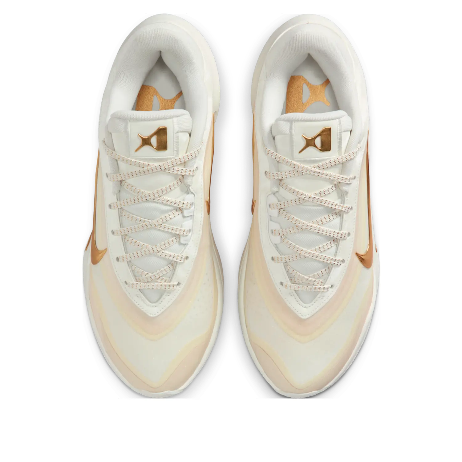 Кроссовки (WMNS) Nike A'One EP A'ja Wilson 'Sail Metallic Gold' — фото 2