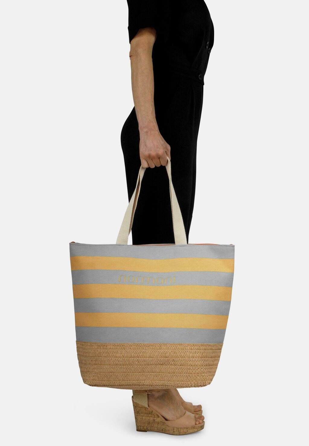 

Сумка-тоут MACKAY BEACH BAG Normani, желтый