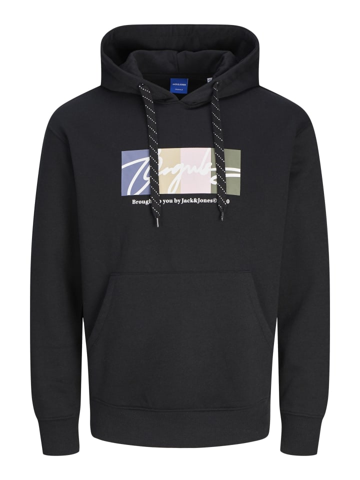 

Толстовка с капюшоном Jack & Jones, черный