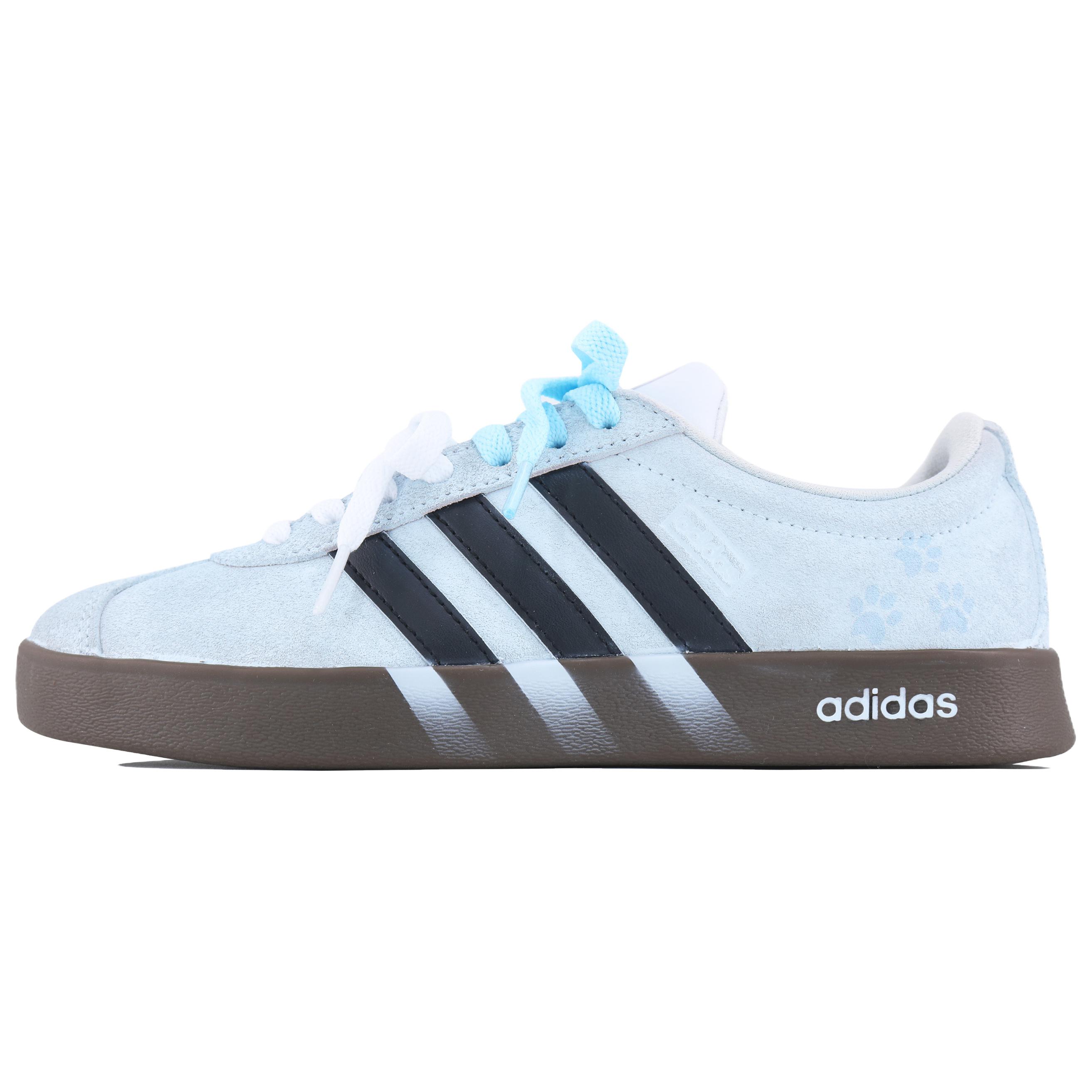 

Adidas Кроссовки для скейтбординга VL COURT 20 Lifestyle с амортизацией и износостойкостью, низкие, унисекс, синий