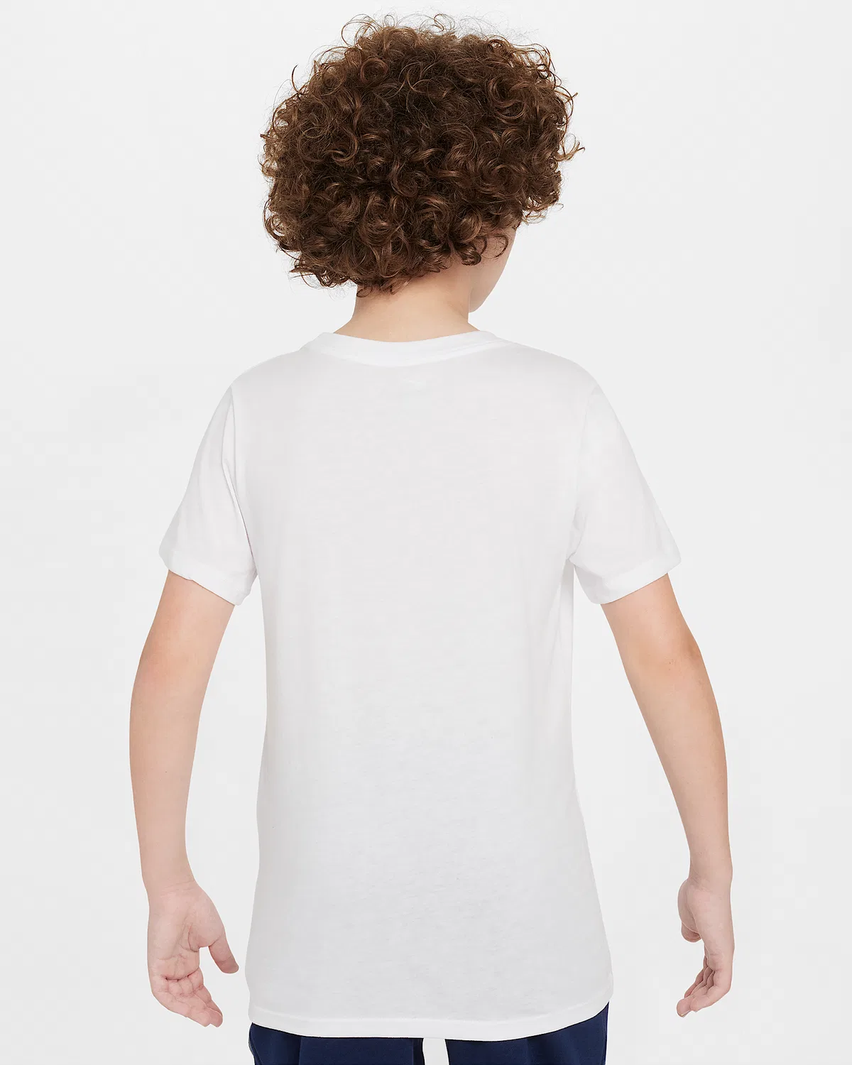 Детская майка Nike Big Kids' Crew Undershirt (2-Pack), White — фото 3