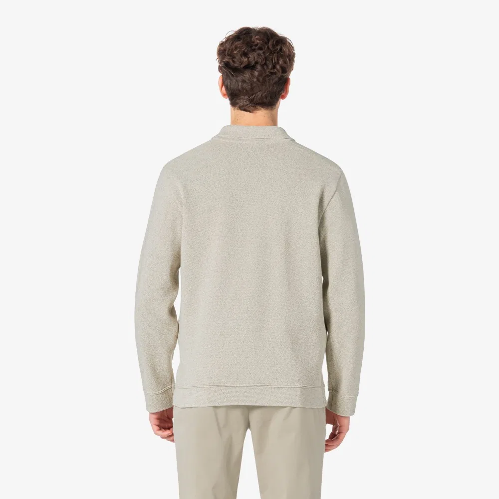 Мужской кардиган-куртка Chore светло-серый от Lacoste — фото 4
