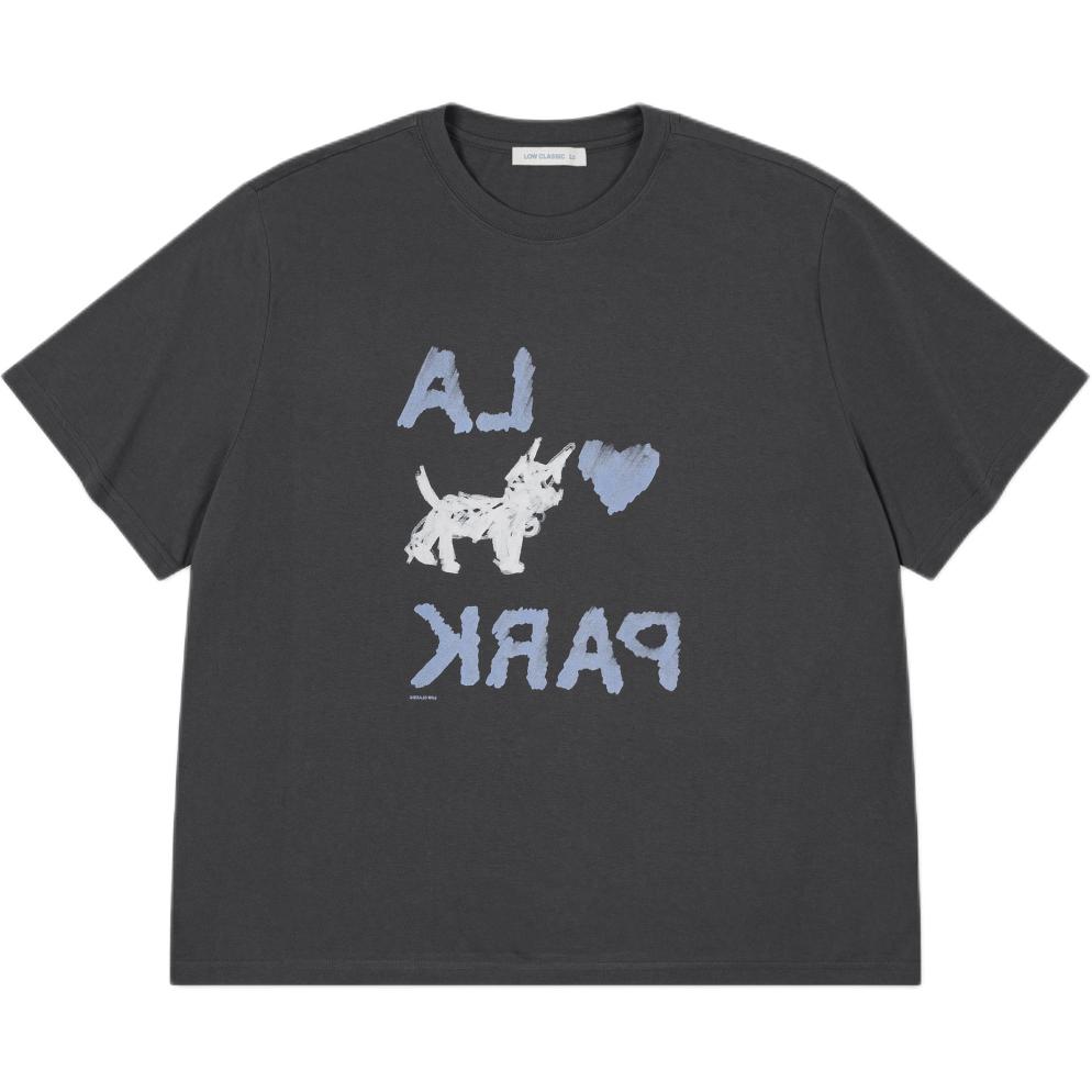 

Футболка женская CHARCOAL/Charcoal LOW CLASSIC