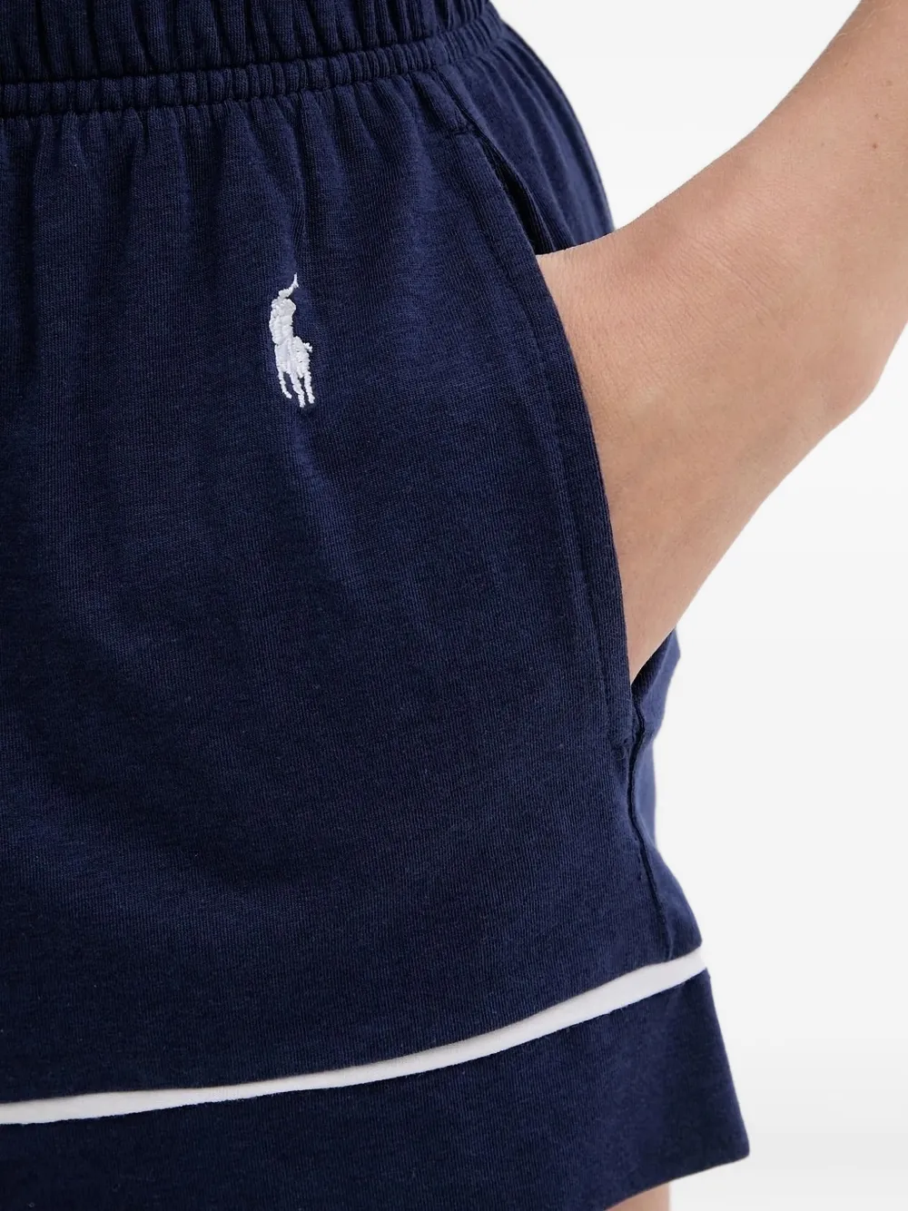 Пижама с окантовкой Polo Ralph Lauren, синий — фото 4