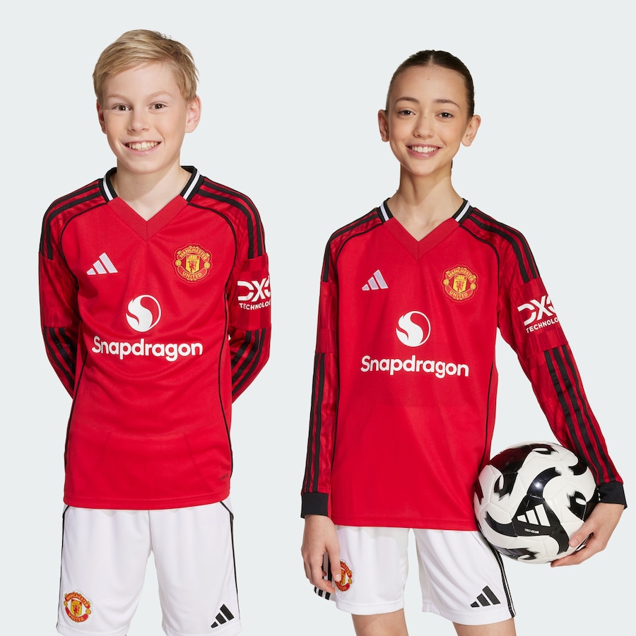 Футболка Performance ADIDAS PERFORMANCE Manchester United 25/26, красный — фото 3