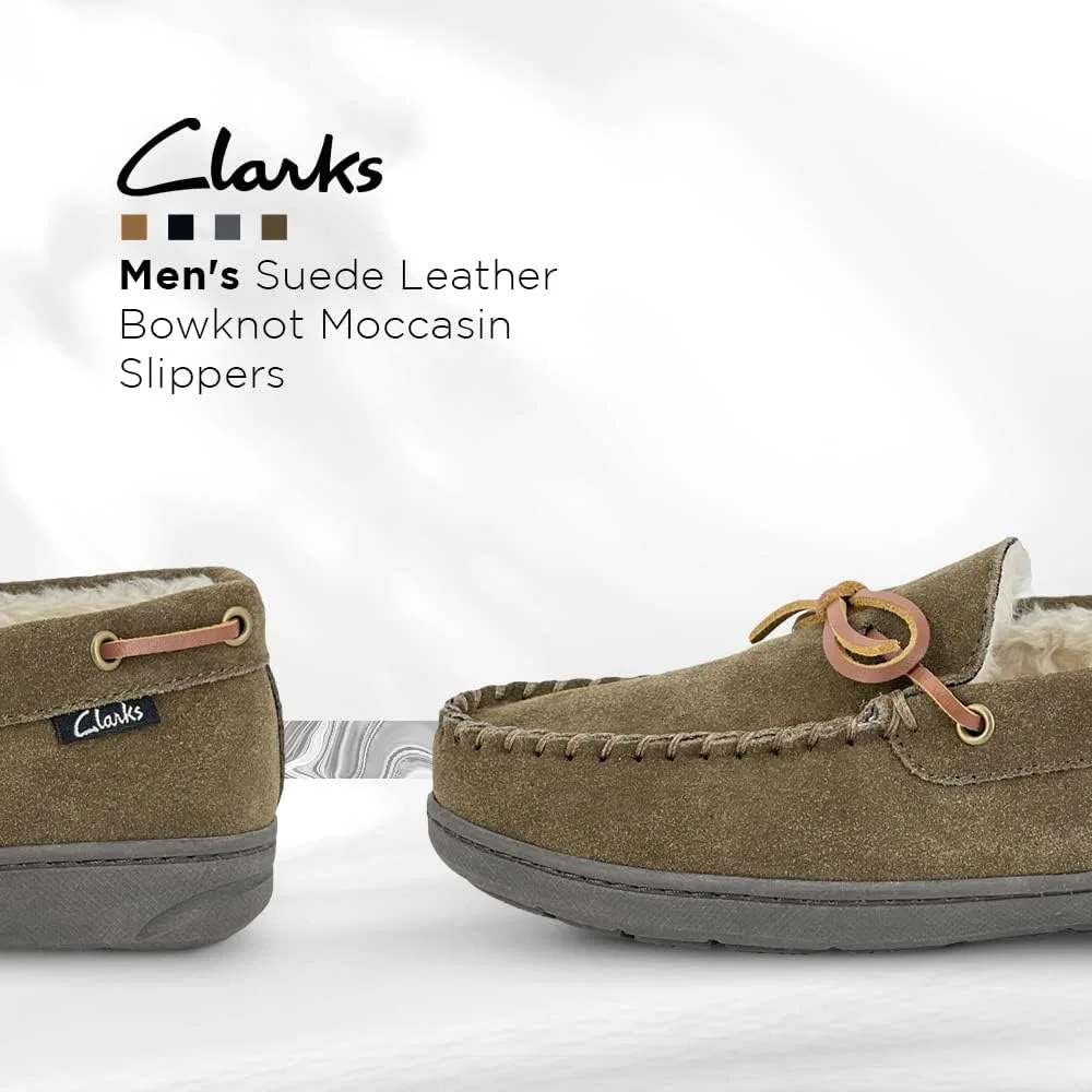 Мокасины тапочки Clarks, черный — фото 3