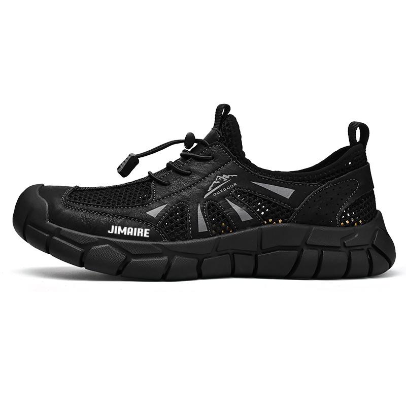 

King Jinmai Мужские черные кеды лоу-топ, цвет Black