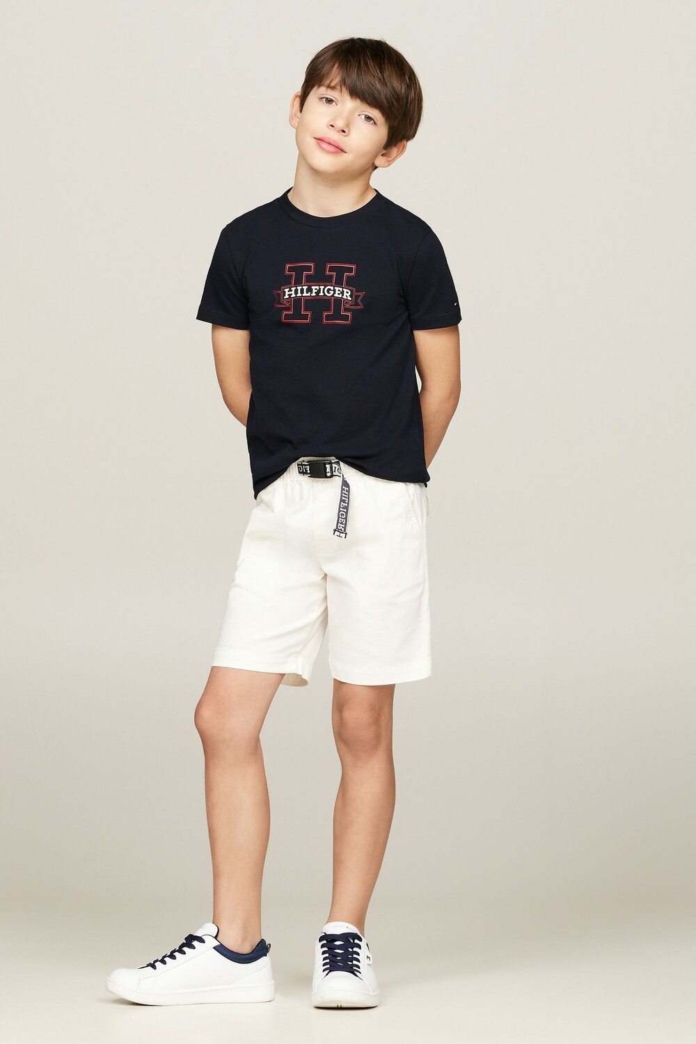 

Футболка с принтом Regular fit Tommy Hilfiger, синий