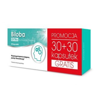 

ActivLab, Pharma Biloba Extra, Добавка , 60 капсул