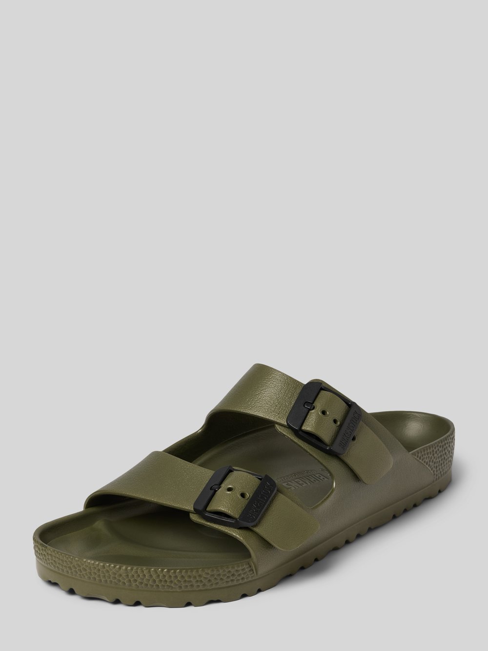 

Слайды с застежкой-пряжкой модель «Аризона» Birkenstock, оливковый