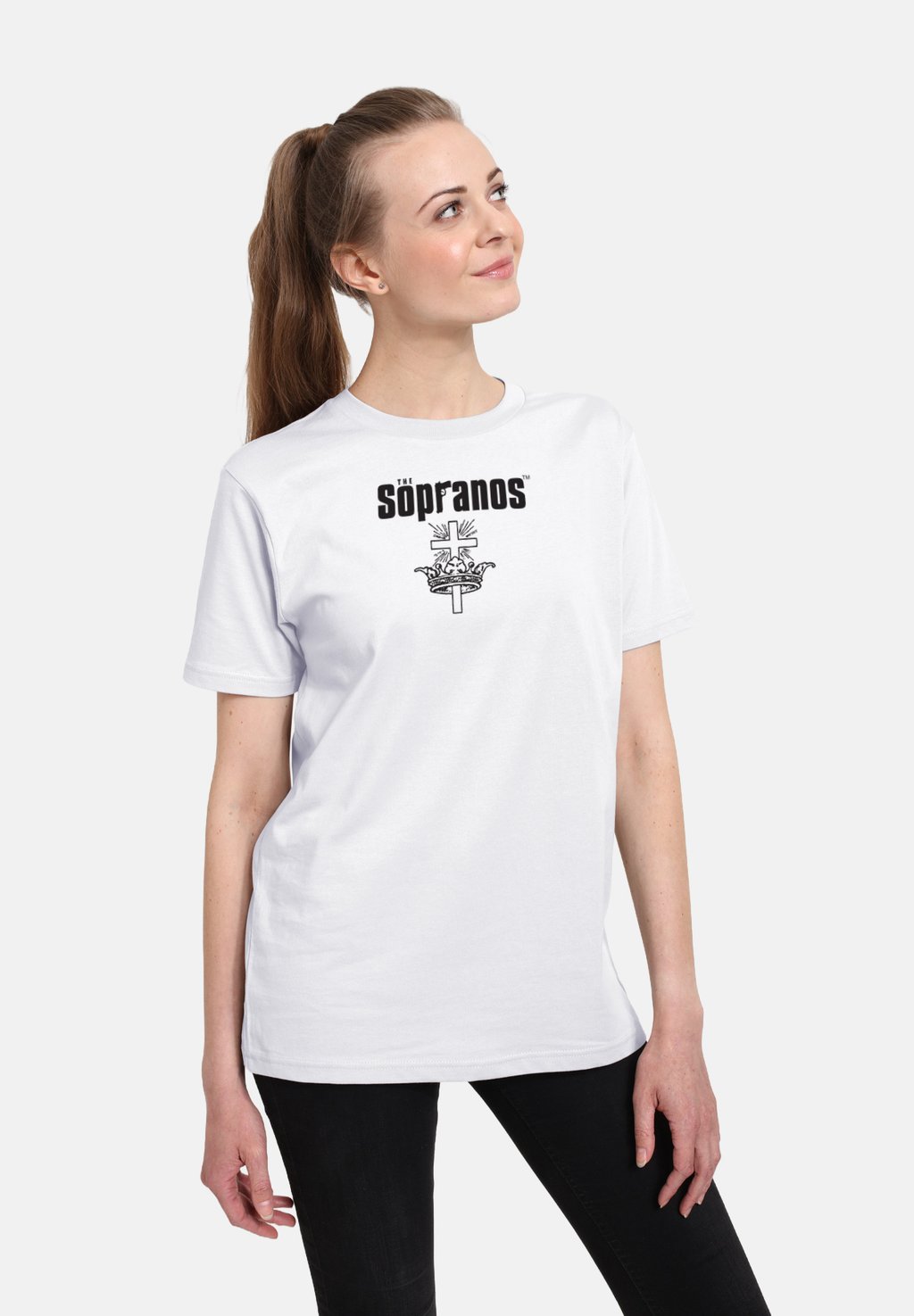 

Футболка с принтом SOPRANOS TV SHOW GRAPHIC Henry Tiger, белый