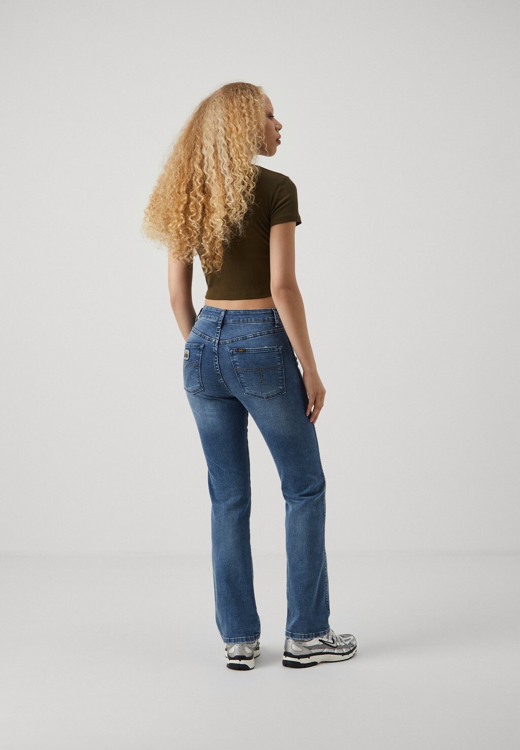 

Джинсы прямого кроя MALENA LOIS Jeans, синий деним