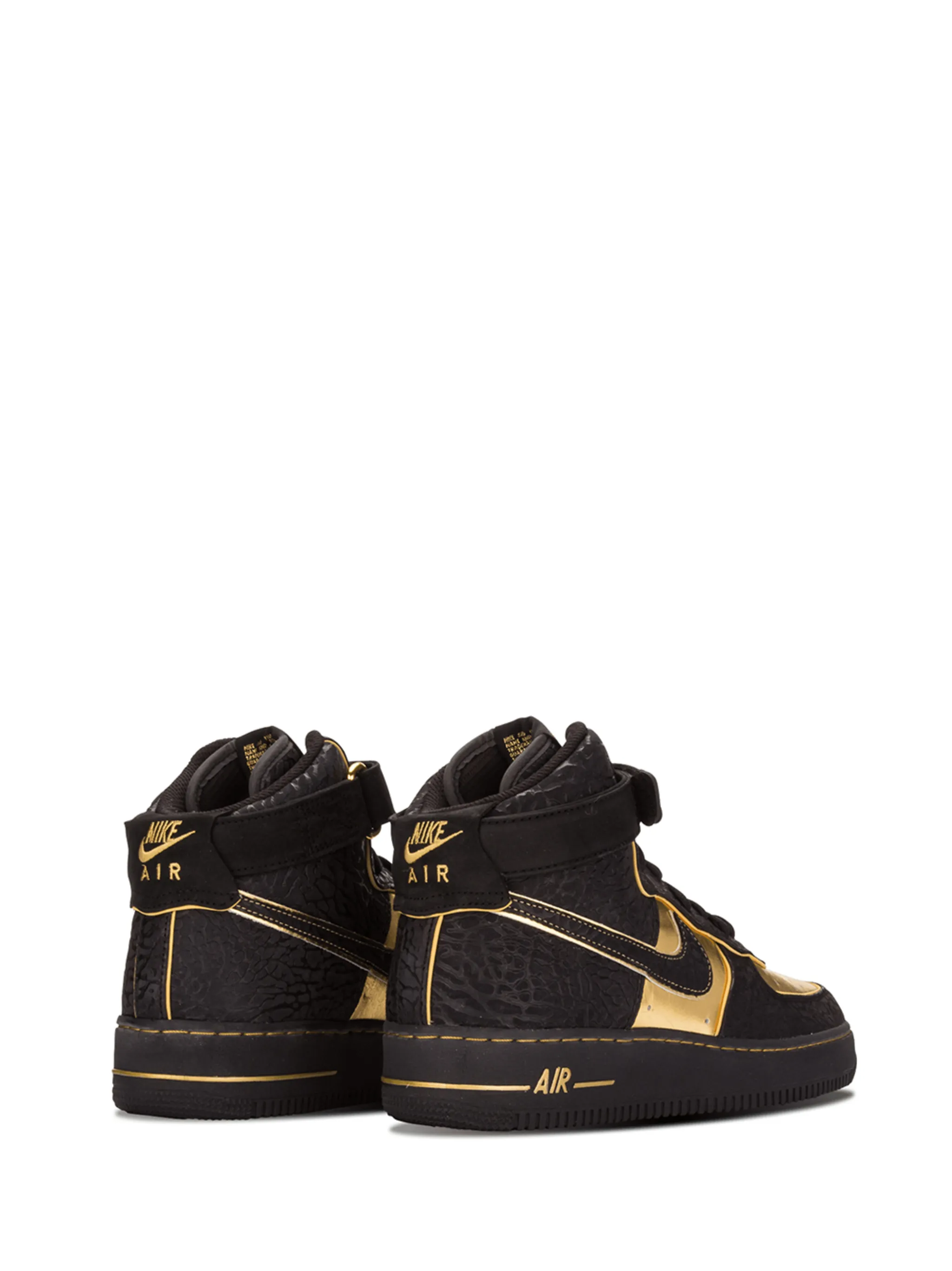 Кроссовки Air Force 1 Hi Supreme Nike, черный — фото 3