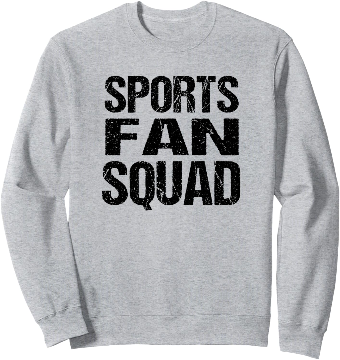 

Забавная толстовка для спортивных болельщиков Sports Fan Squad, серый