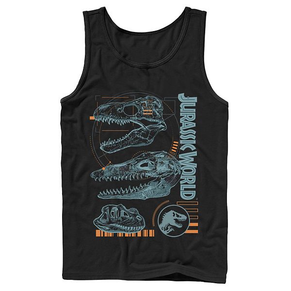 

Мужская футболка с принтом двух динозавров Jurassic World Licensed Character