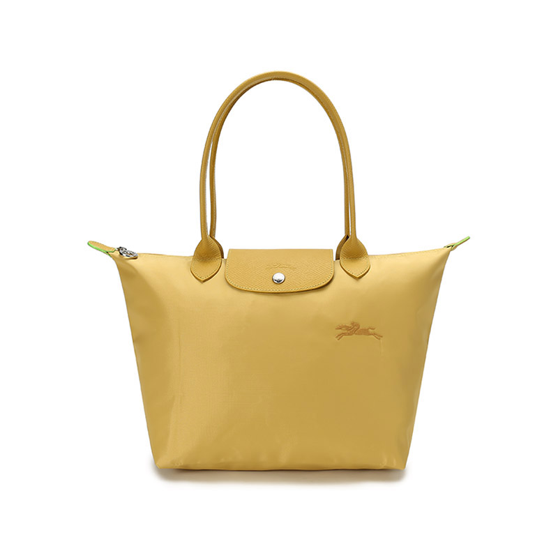 

Le Pliage зеленые сумки через плечо LONGCHAMP, желтый