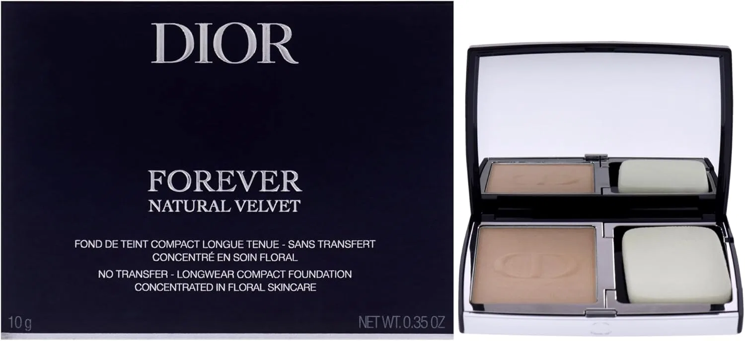 Пудра компактная Dior Diorskin Forever Compact Natural Velvet 10 г, оттенок 3N Neutral