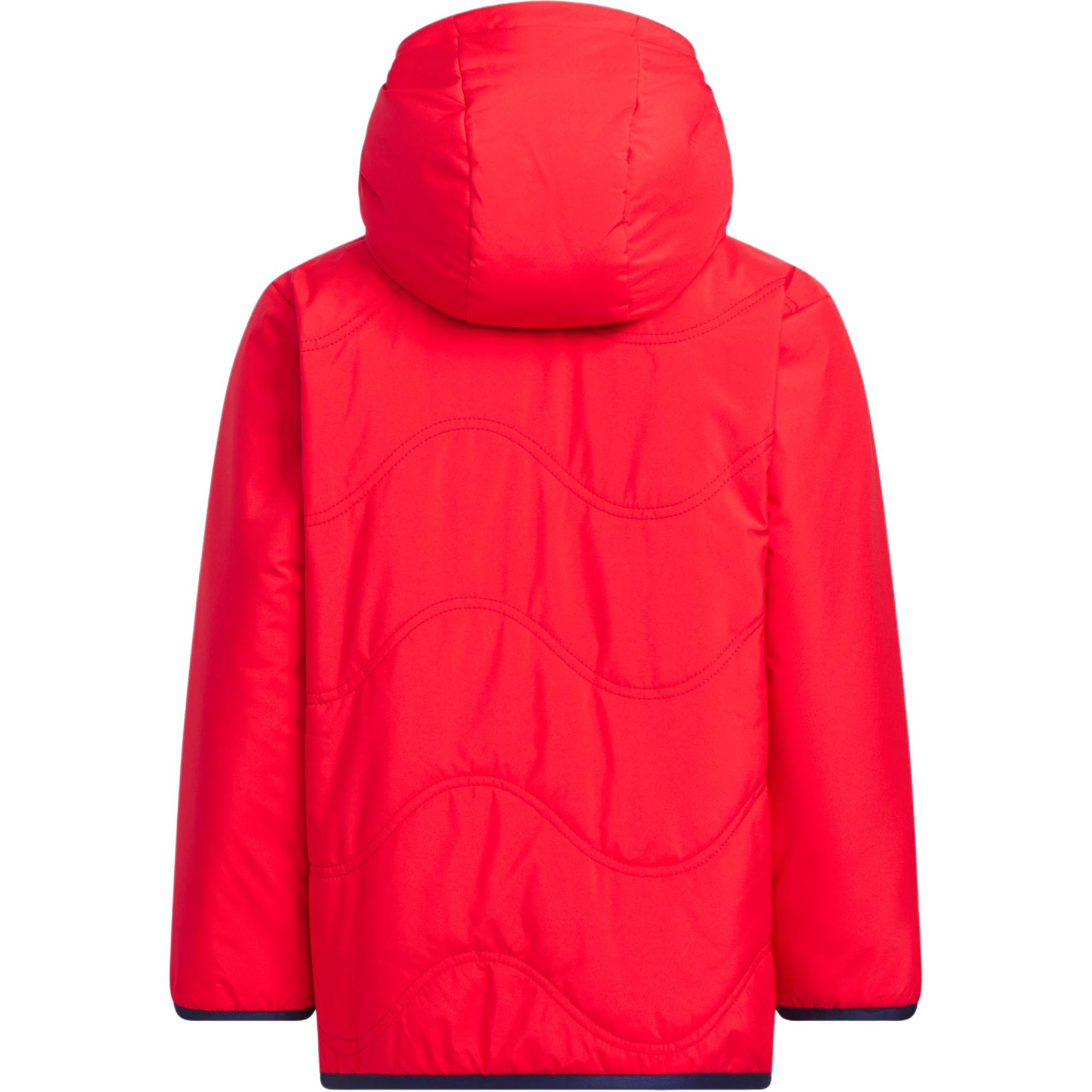 Adidas Утепленная куртка Gemstone Red/Bauxite Brown для детей 3-7 лет — фото 4