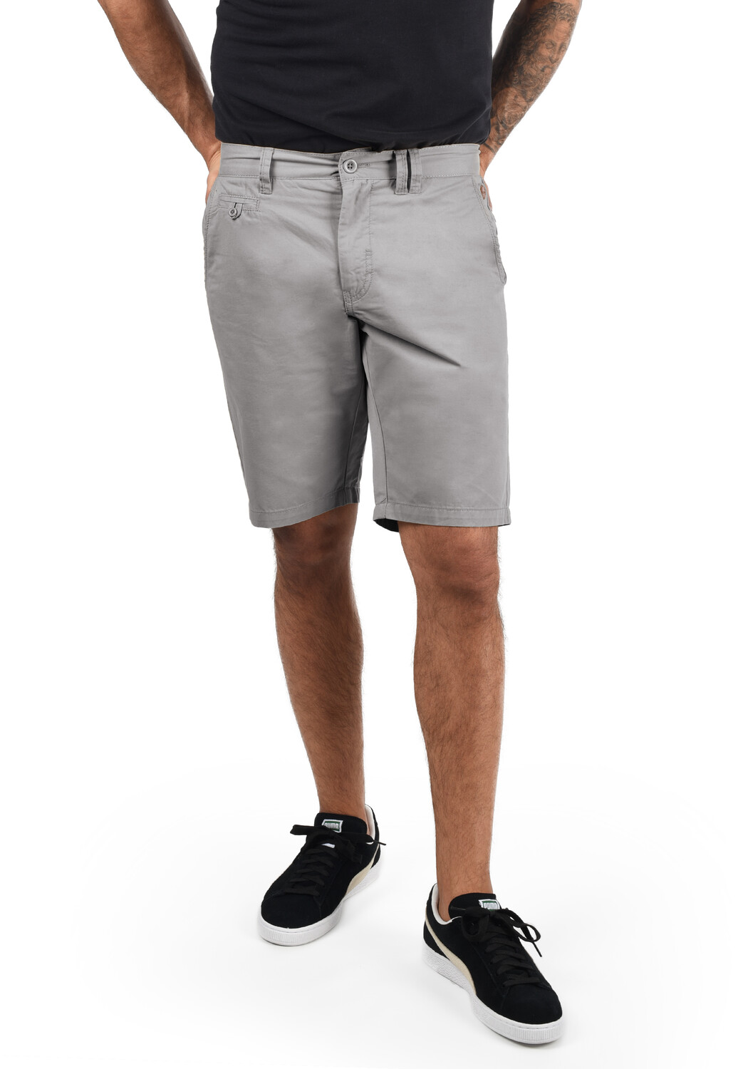 

Тканевые шорты BLEND Chino, серый