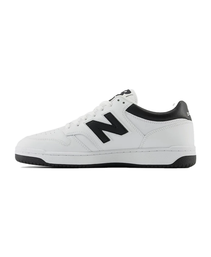 Классические кожаные баскетбольные кроссовки New Balance, белый — фото 2