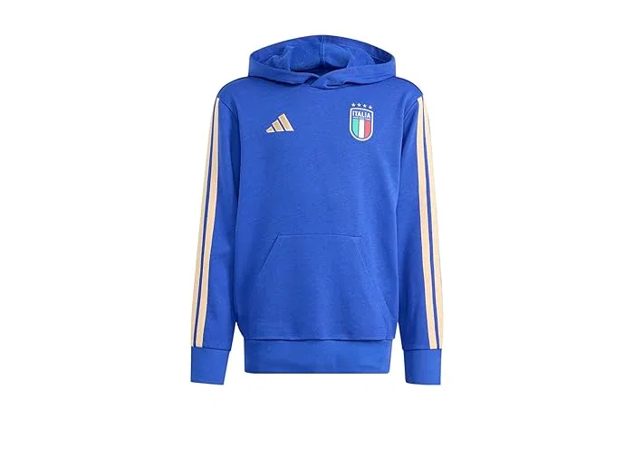 Худи FIGC Italy Alphaskin Adidas Kids, Bold Blue
