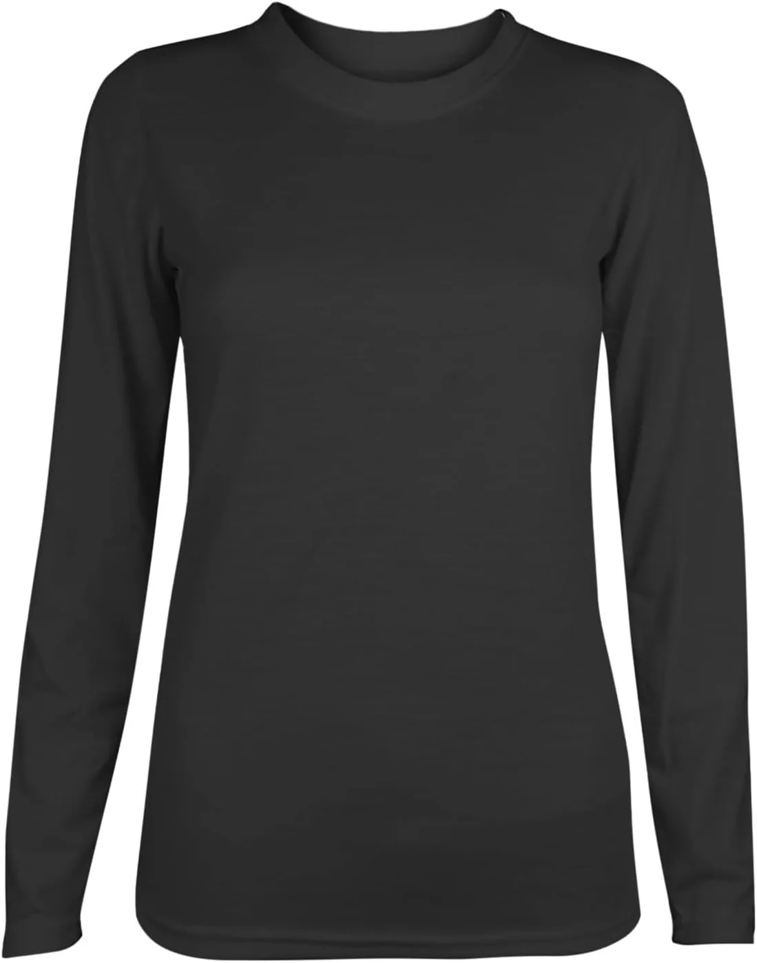 

Женская футболка с длинным рукавом и воротником-стойкой