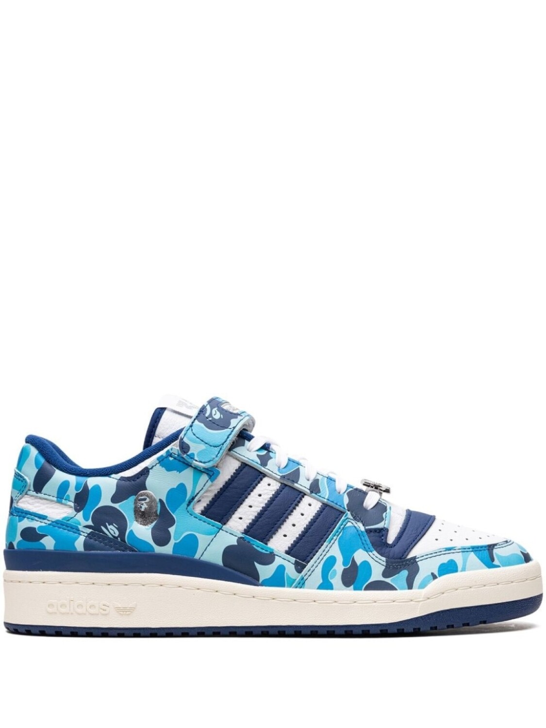 

Кроссовки Forum '84 Low Bape 30th Anniversary Blue Camo Adidas, синий