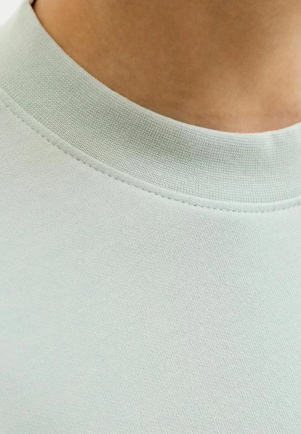 Футболка, футболка для подростков, футболка с принтом Jack & Jones Junior, Aqua Gray — фото 4