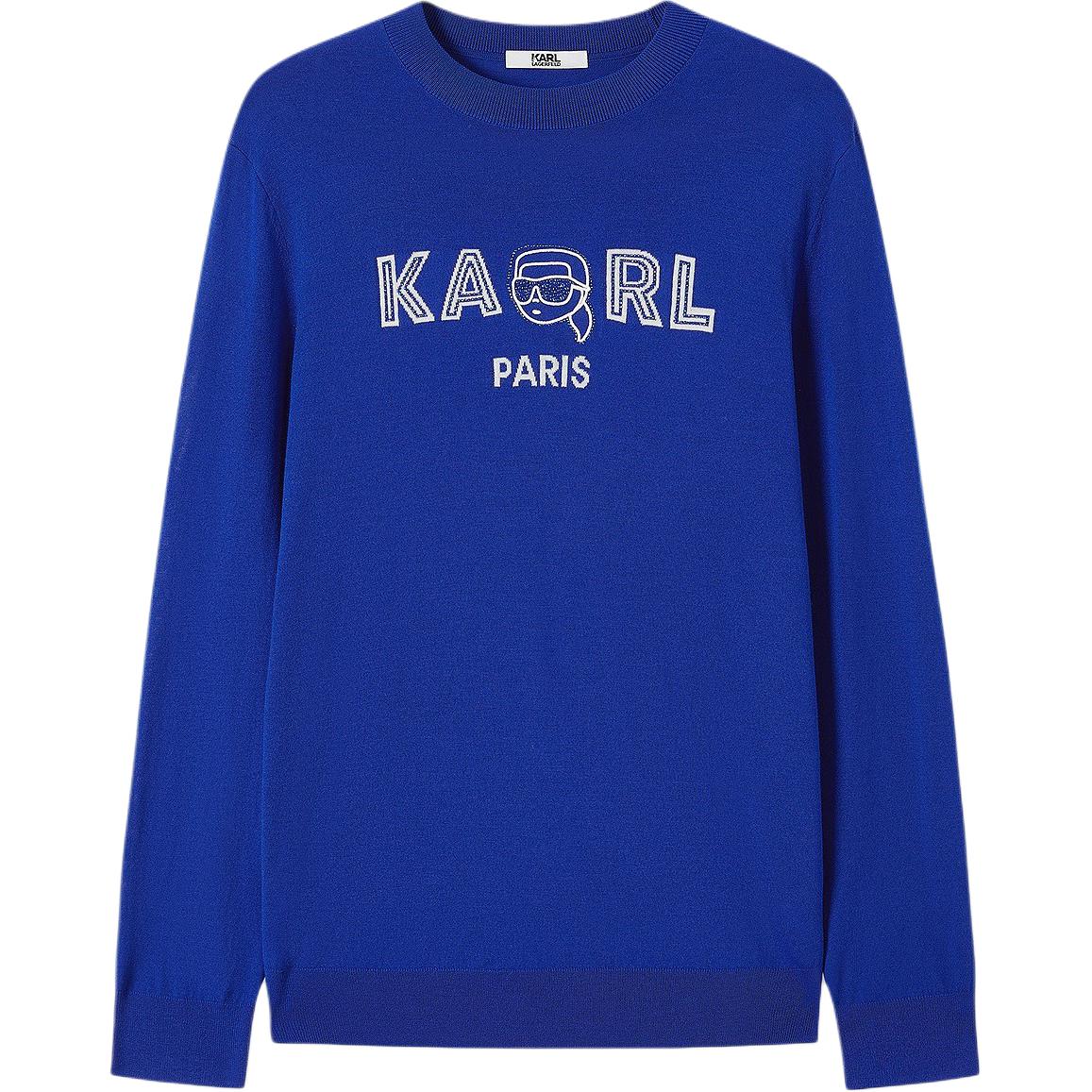 

KARL LAGERFELD / Karl Lagerfeld Jeans Свитер мужской royal blue