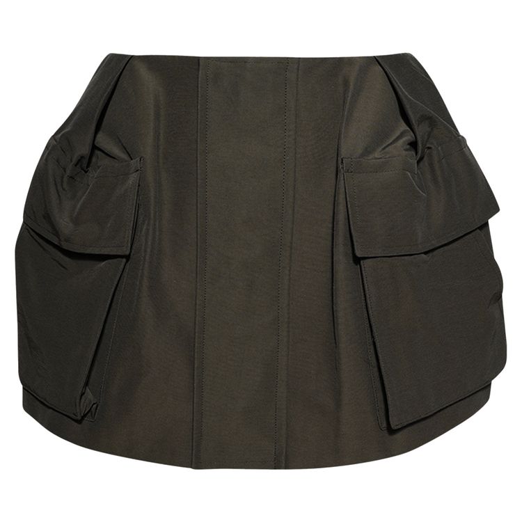 

Шорты Sacai Grosgrain Shorts 'Khaki', зеленый