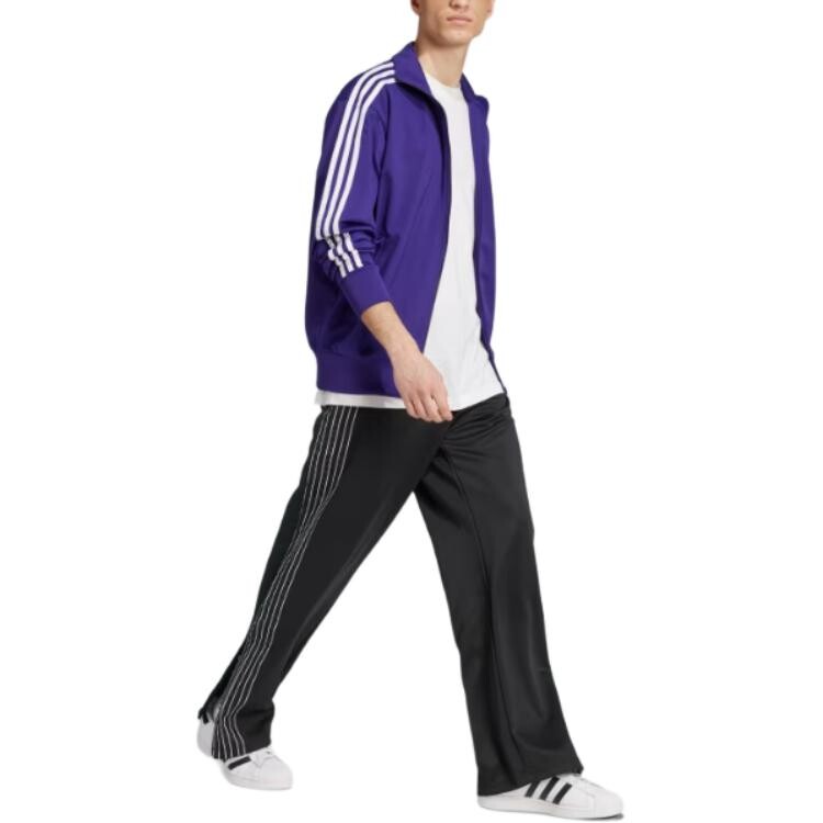 ADICOLOR Куртка мужская академия Фиолетовый Adidas Originals — фото 4