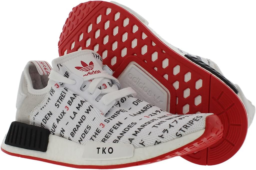 Кроссовки adidas NMDV3 для мальчиков, белый — фото 4