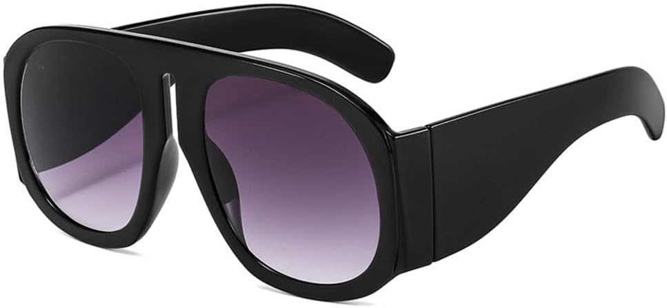 

Солнцезащитные очки UV400 для панк-стиля, с большой оправой и градиентными линзами, подходят для женщин и мужчин, для бега и занятий спортом на открытом воздухе generic, C4black-gray