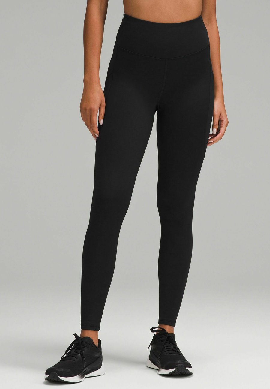 

Леггинсы lululemon FAST AND FREE HIGH-RISE INSULATED 71CM, Black
