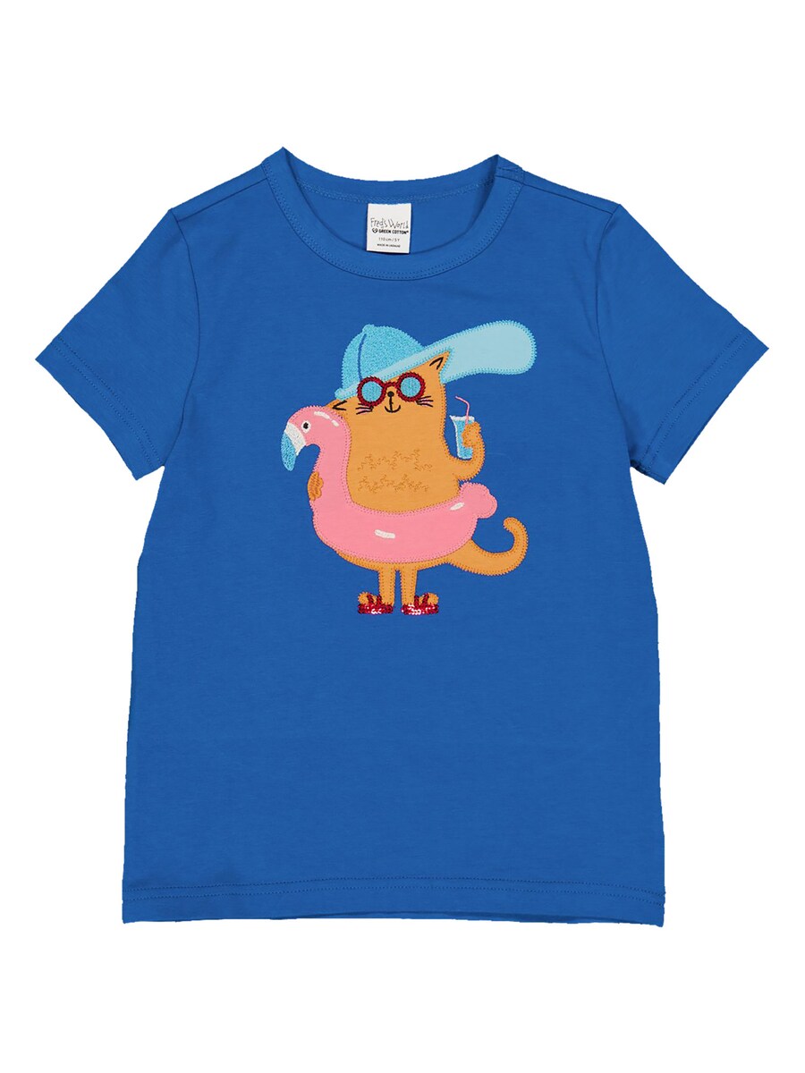 

Рубашка Fred's World by GREEN COTTON, королевский синий