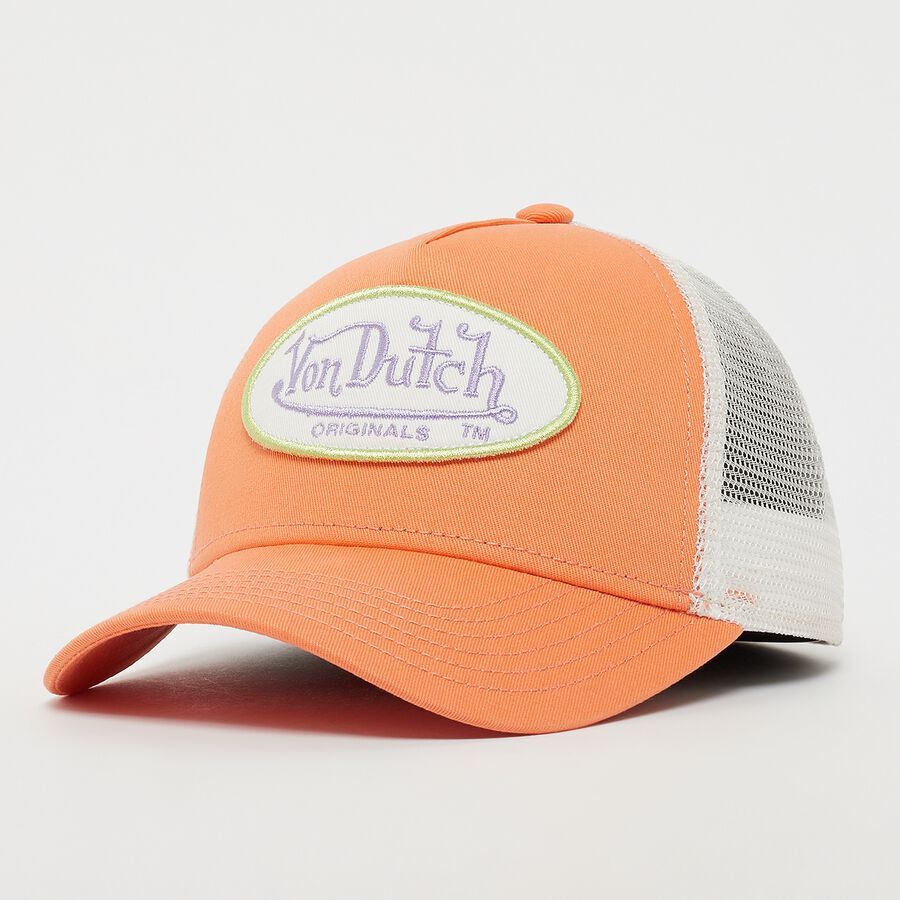 

Бейсболка Trucker Boston Von Dutch, цвет peach/white