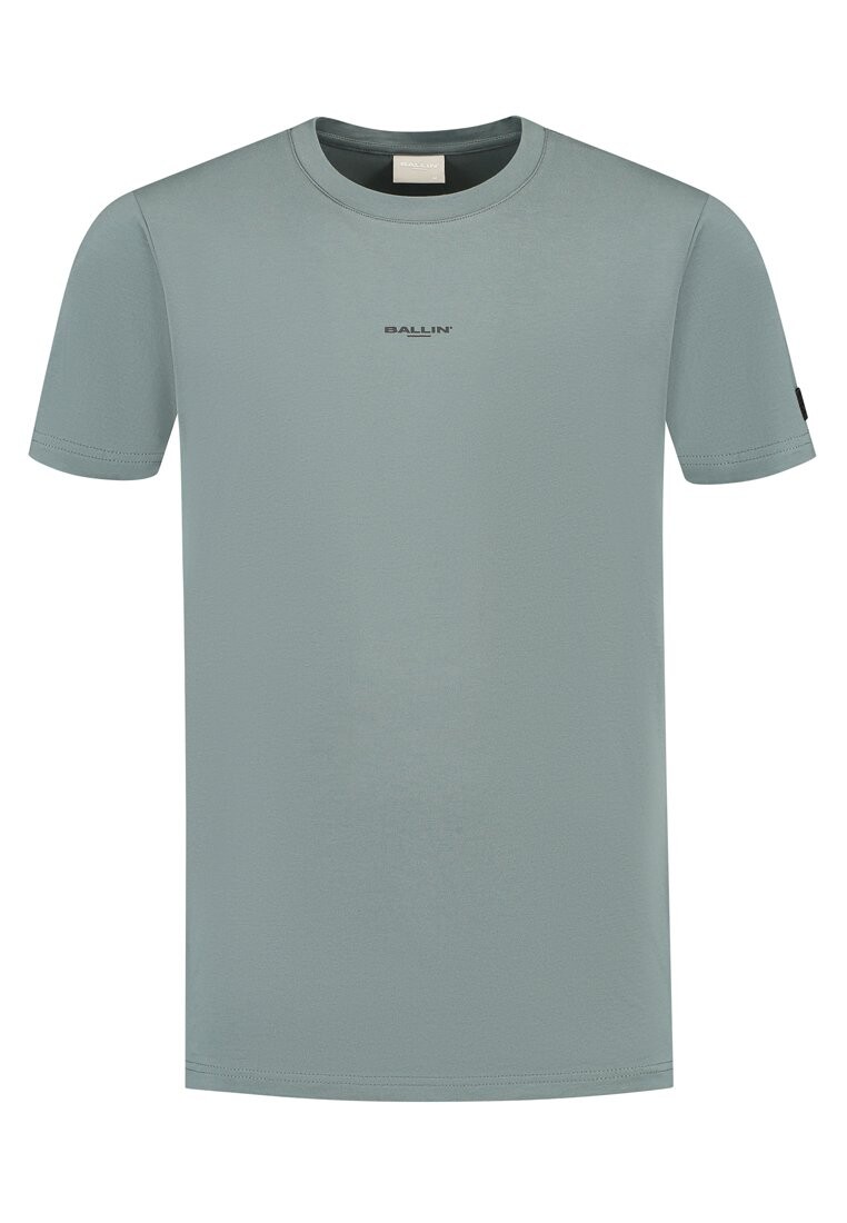 

Футболка с принтом REGULAR FIT CREWNECK SS Ballin, зеленый