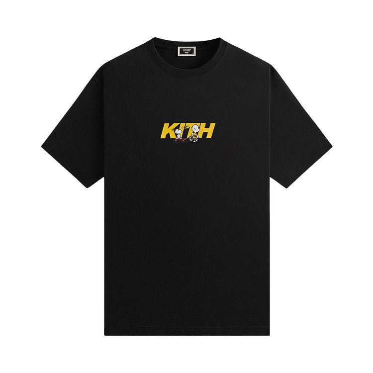 

Футболка Kith For Peanuts Skateboard Fast Logo Tee, Black