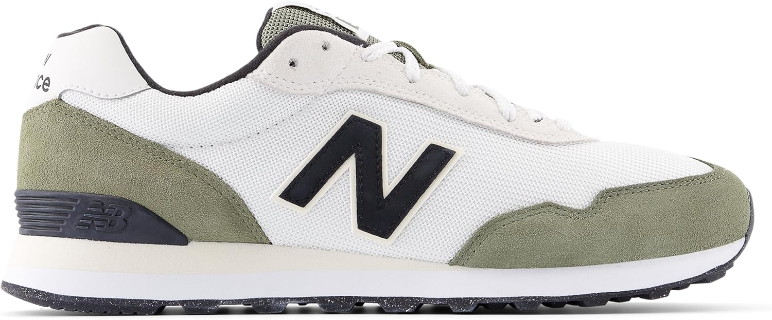 Мужские кроссовки New Balance 515 V3 Classic, White/Dark Olivine — фото 2