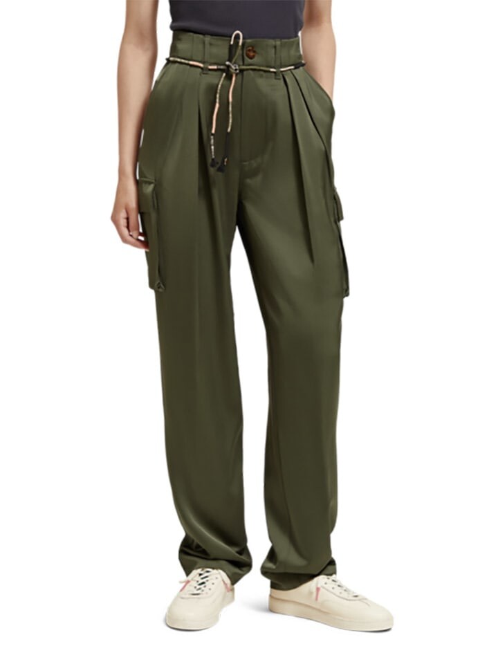 

Брюки-карго Scotch & Soda, хаки
