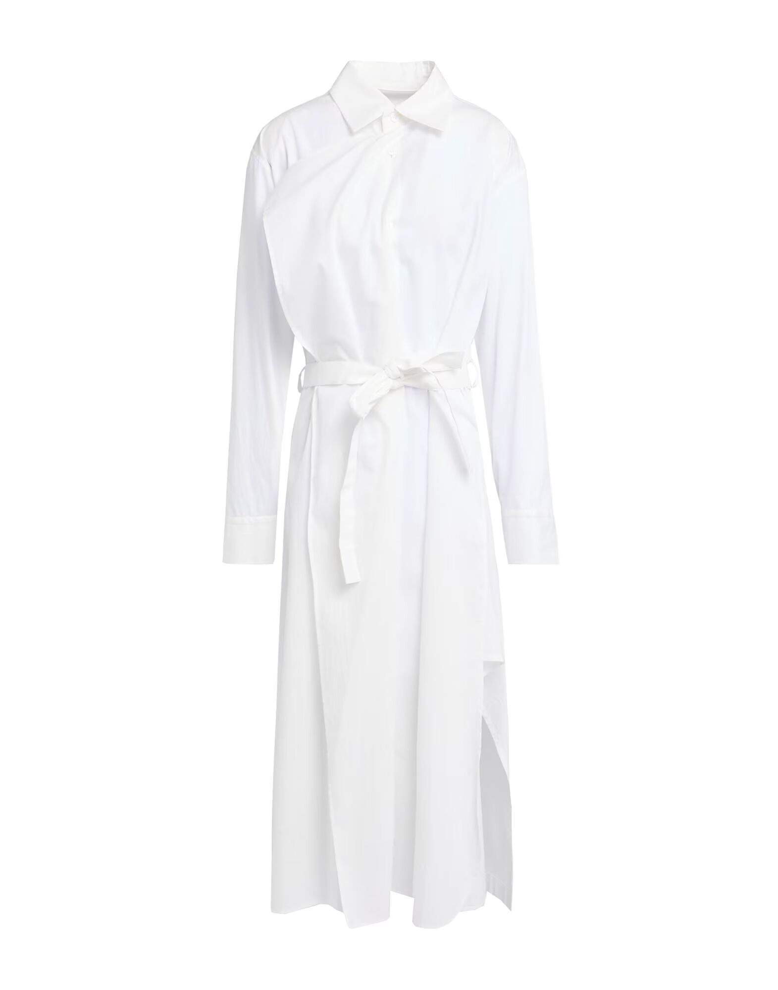 

Платье миди Yohji Yamamoto, белый