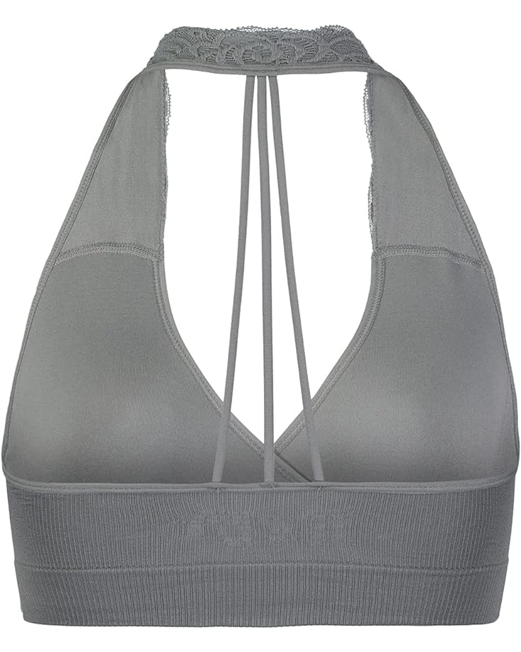 

Бралетт BRABAR Hug Lace T-Strap Halter Bralette, цвет Natural Grey