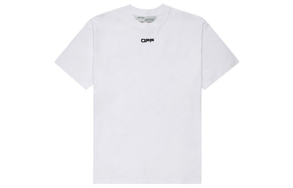 Футболка ss20 arrows logo print short sleeve loose Off-White, белый — фото 2