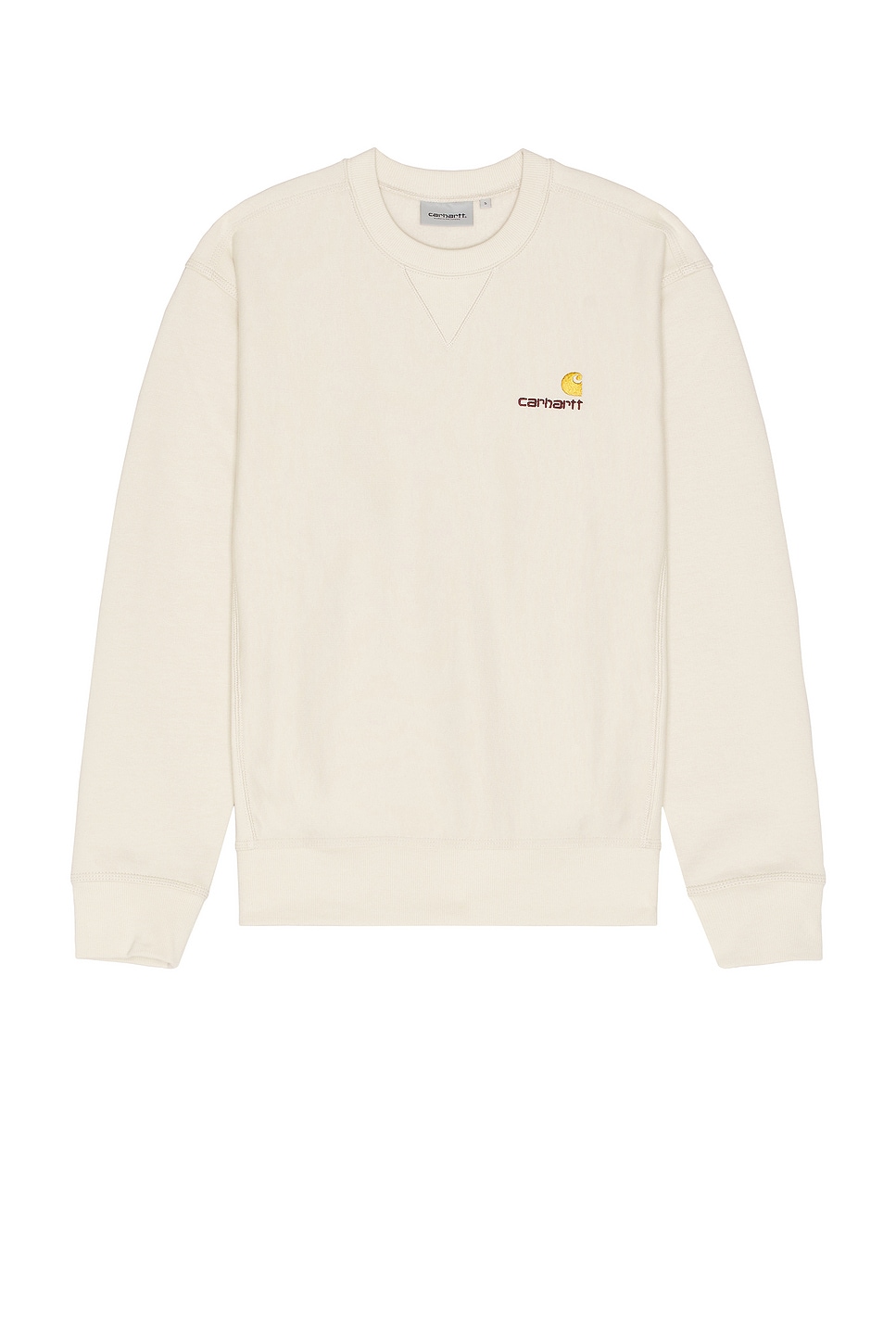 

Свитер с американским рисунком Carhartt WIP, цвет Moonbeam